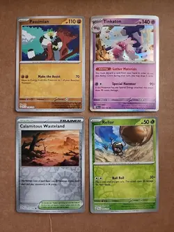 Pokemon Card Lot 16 Cards Holo/Reverse Holo TCG. (#18) - Image 3