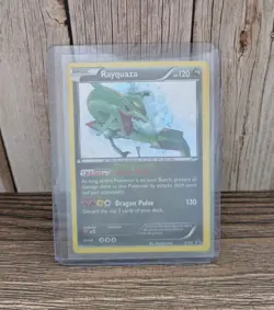 Pokemon TCG Rayquaza XY64 Black Star Promo Holographic Card - Image 1