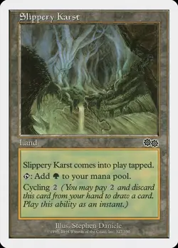 Slippery Karst Anthologies NM Land Special MAGIC THE GATHERING CARD ABUGames - Image 1