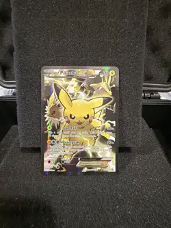 Pokemon Pikachu TCG EX XY124 Full Art Promo Card NM Condition - Image 1