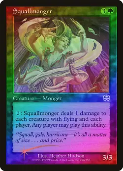 Squallmonger FOIL Mercadian Masques PLD Green Uncommon MAGIC CARD ABUGames - Image 1
