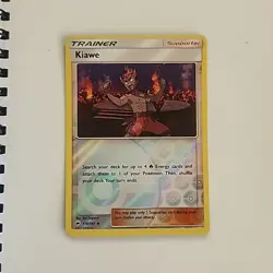 POKEMON KIAWE 116/147 UNCOMMON REVERSE HOLOFOIL BURNING SHADOWS NM CARD - Image 1
