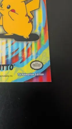 Pokemon 2000 Topps Series 2 5 Of 10 #132 Ditto Pikachu Stick On Card - Image 4