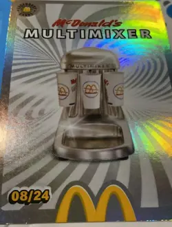 McDonald's Cards - MULTIMIXER (08/24) Legendary Card Redeemed - Image 1