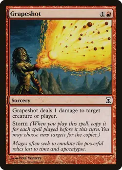 Grapeshot Time Spiral NM Red Common MAGIC THE GATHERING MTG CARD ABUGames - Image 1