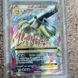 M Blastoise EX Evolutions 102/108 CGC 9 Foil Rare Pokemon TCG Card 2016 - Image 2