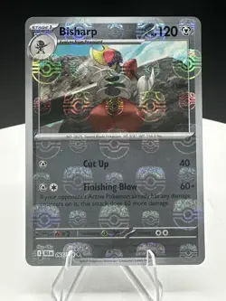 Bisharp 065/086 (Master Ball Pattern) Black Bolt Pokemon Card TCG - Image 3