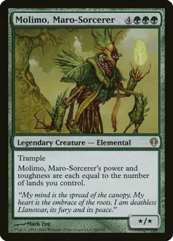 Molimo, Maro-Sorcerer Archenemy PLD Green Rare MAGIC GATHERING CARD ABUGames - Image 1