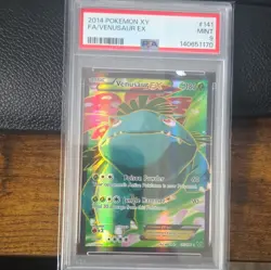 Pokemon Venusaur EX 141/146 XY Full Art Holo Ultra Rare 180 HP Basic Card - Image 1