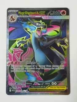 🔥 Mega Charizard X ex 109/094 Phantasmal Flames - Ultra Rare MINT Pokemon Card - Image 1