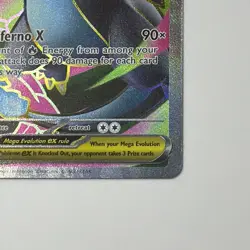 🔥 Mega Charizard X ex 109/094 Phantasmal Flames - Ultra Rare MINT Pokemon Card - Image 4