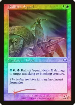 Ballista Squad FOIL Mercadian Masques PLD White Uncommon MAGIC CARD ABUGames - Image 1