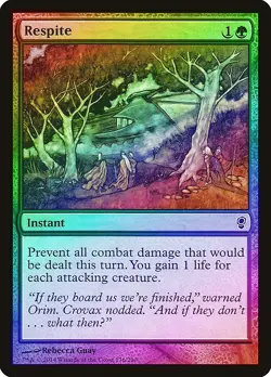 Respite FOIL Conspiracy PLD Green Common MAGIC THE GATHERING CARD ABUGames - Image 1