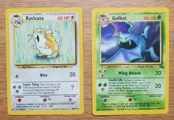 Pokemon Lot of 10 Cards Fossil -1999 Vintage Unique TCG - Haunter,Dratini.... - Image 2