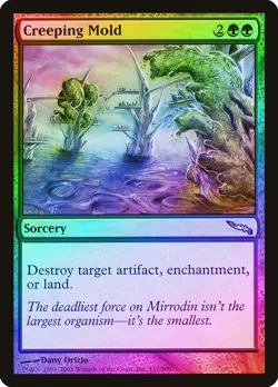 Creeping Mold FOIL Mirrodin PLD Green Uncommon MAGIC GATHERING CARD ABUGames - Image 1