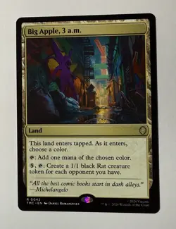 Big Apple, 3 a.m. 42 NM Teenage Mutant Ninja Turtles Eternal MTG - Image 1