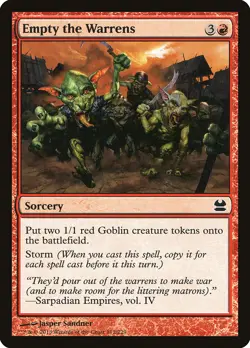 Empty the Warrens Modern Masters NM Red Common MAGIC GATHERING CARD ABUGames - Image 1