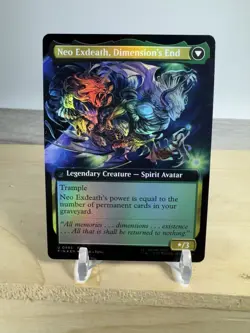 MTG Exdeath, Void Warlock/ Neo Dimension’s End (Extended Art) FOIL #485 NM/Mint - Image 1