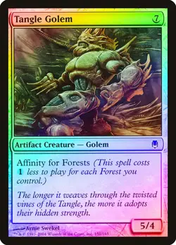 Tangle Golem FOIL Darksteel PLD Artifact Common MAGIC GATHERING CARD ABUGames - Image 1