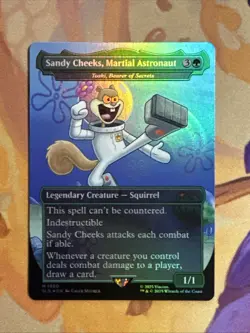 Sandy Cheeks, Martial Astronaut - Toski, Bearer of Secrets (Rainbow Foil) Secret - Image 1
