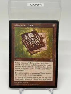 MTG - MANGARA'S TOME - MIRAGE - LP - Image 1