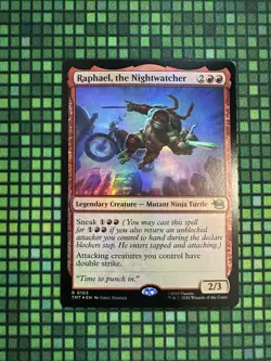 MTG Raphael, the Nightwatcher #0103 Foil R Teenage Mutant Ninja Turtles (TMT) - Image 1