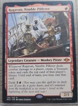 Ragavan, Nimble Pilferer - Modern Horizons 2 - NM - Image 1