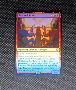 Ran and Shaw Avatar: The Last Airbender Foil - Image 1