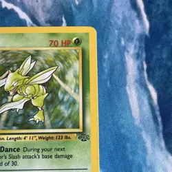 Pokemon Card | Scyther 10/64 Jungle Holo Rare Vintage WOTC 1999 Unlimited LP - Image 4