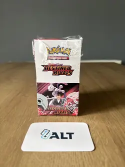 Pokemon - Half Booster Box - Destined Rivals - 18 sealed Packs - Unsealed box - Image 1