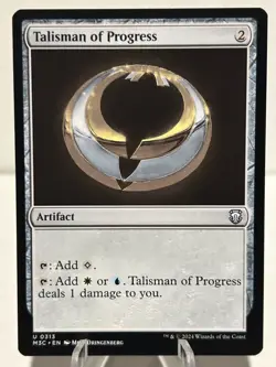 Talisman of Progress 313 U Commander: Modern Horizons 3 NM MTG - Image 1