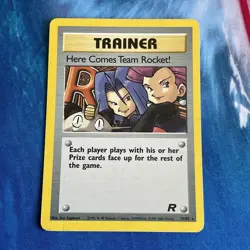 Pokemon Card | Here Comes Team Rocket! 15/82 Holo Vintage WOTC 1999 Unlimted MP - Image 1