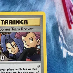 Pokemon Card | Here Comes Team Rocket! 15/82 Holo Vintage WOTC 1999 Unlimted MP - Image 4