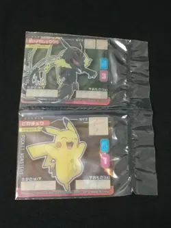 2015 Mini Pokemon Zukan XY Sealed Clear Card Packs Japanese Mega Rayquaza Promo - Image 1