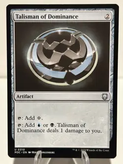 Talisman of Dominance 310 U Commander: Modern Horizons 3 NM MTG - Image 1