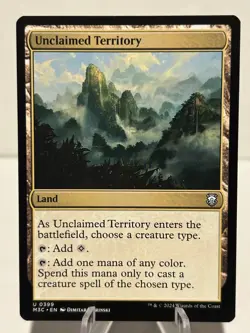 Unclaimed Territory 399 U Commander: Modern Horizons 3 NM MTG - Image 1