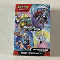 Pokemon Scarlet & Violet Journey Together Sealed Booster Bundle 6 Packs TCG - Image 1