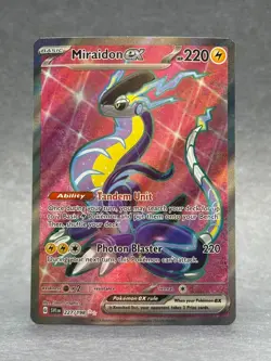 Pokemon - 227/198 Miraidon ex SV01 Scarlet & Violet Ultra Rare Holo Full Art NM - Image 1