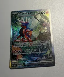 Koraidon ex 247/198 SV01 Scarlet & Violet Full Art Holo Ultra Rare - Image 3