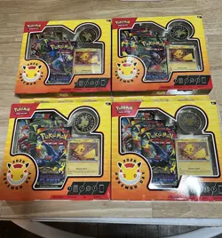 🔥 Pokemon TCG Pokemon Day 2026 Collection 30th Anniversary 4 Boxes New Sealed - Image 1