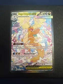 Mega Dragonite EX Foil Stage 2 Mega Evolution Pokemon TCG ASC 290/217 English - Image 1