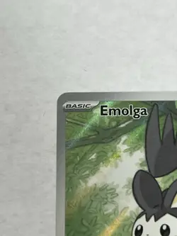 Pokemon Emolga #112/086 English Black Bolt Illustration Rare Full Art - Image 2