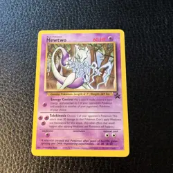 Mewtwo #12 Black Star Promo Pokemon TCG WOTC LP - Image 1