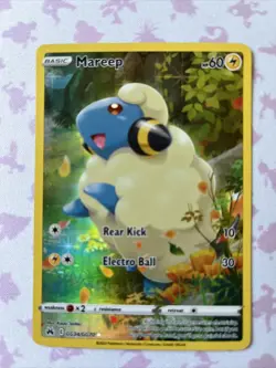 Pokemon TCG Mareep Crown Zenith: Galarian Gallery GG34/GG70 Holo Holo Rare - Image 1