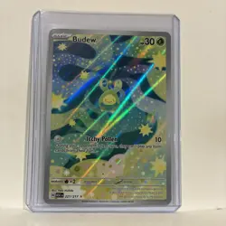 Pokemon TCG Ascended Heroes Budew 221/217 Near Mint Condition Pack Fresh RARE - Image 2