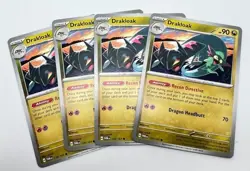[4x Playset] Drakloak (129/167) - SV06: Twilight Masquerade (TWM) - Pokemon TCG - Image 1