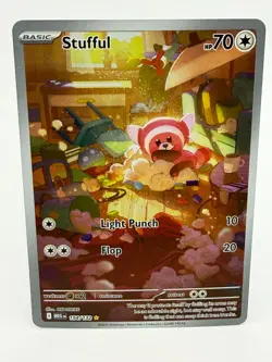 Pokemon Stufful Illustration Rare Mega Evolutions 154/132 - Image 1