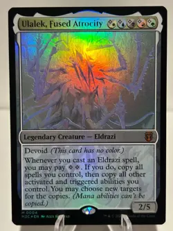 Ulalek, Fused Atrocity 4 M Commander: Modern Horizons 3 FOIL NM MTG - Image 1
