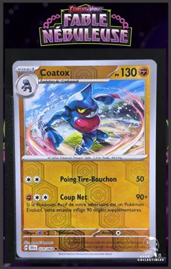 Carte Pokemon Coatox 024/064 Reverse EV6.5 Fable Nebuleuse SFA Ecarlate Violet - Image 1