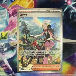 Pokemon Dawn 129/094 Full Art Trainer Supporter Holo English TCG - Image 1